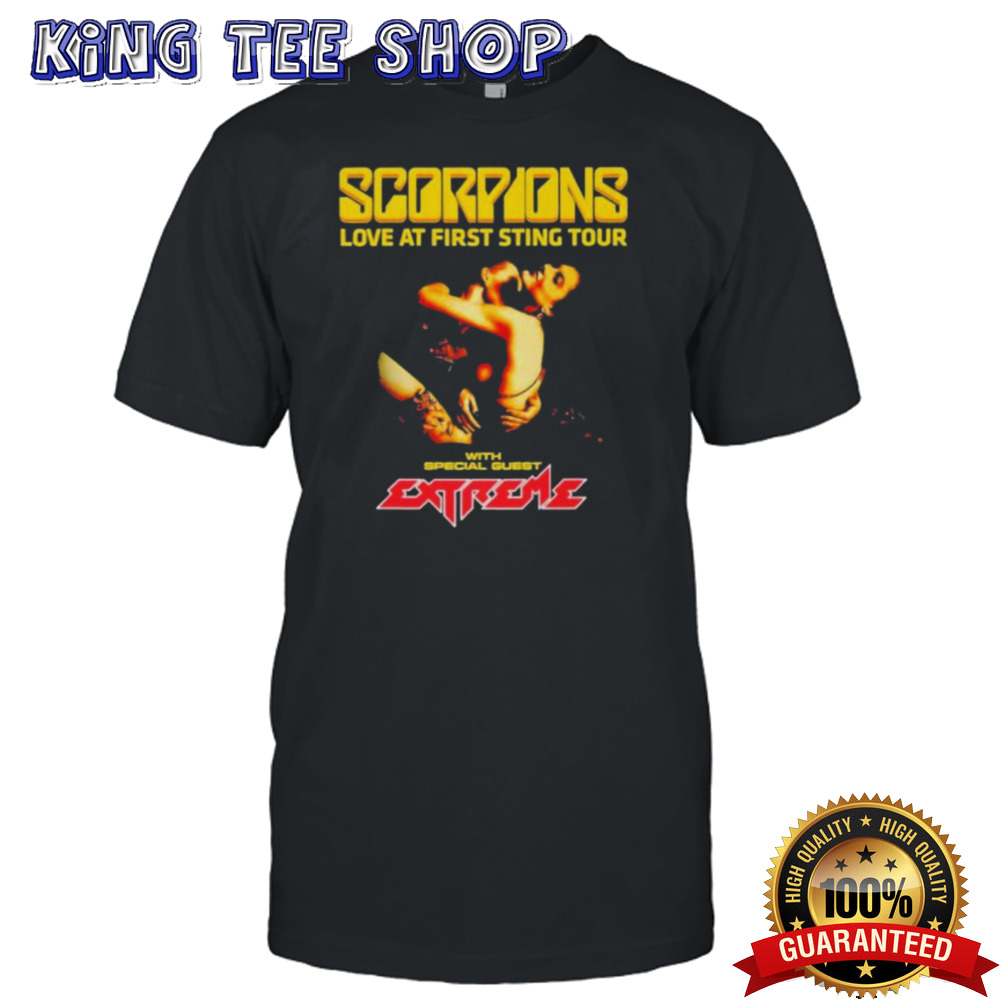 Scorpions Love At First Sting Tour 2024 With Special Guest Extreme Shirt