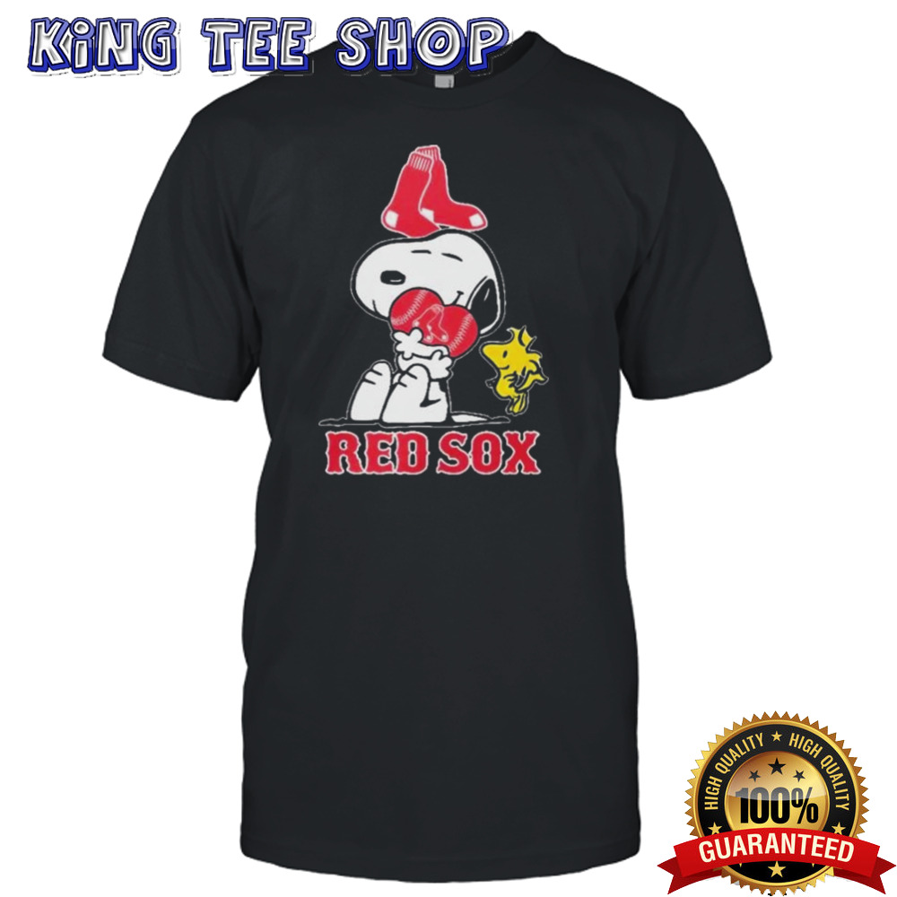 Snoopy Hug Heart Boston Red Sox Baseball shirt