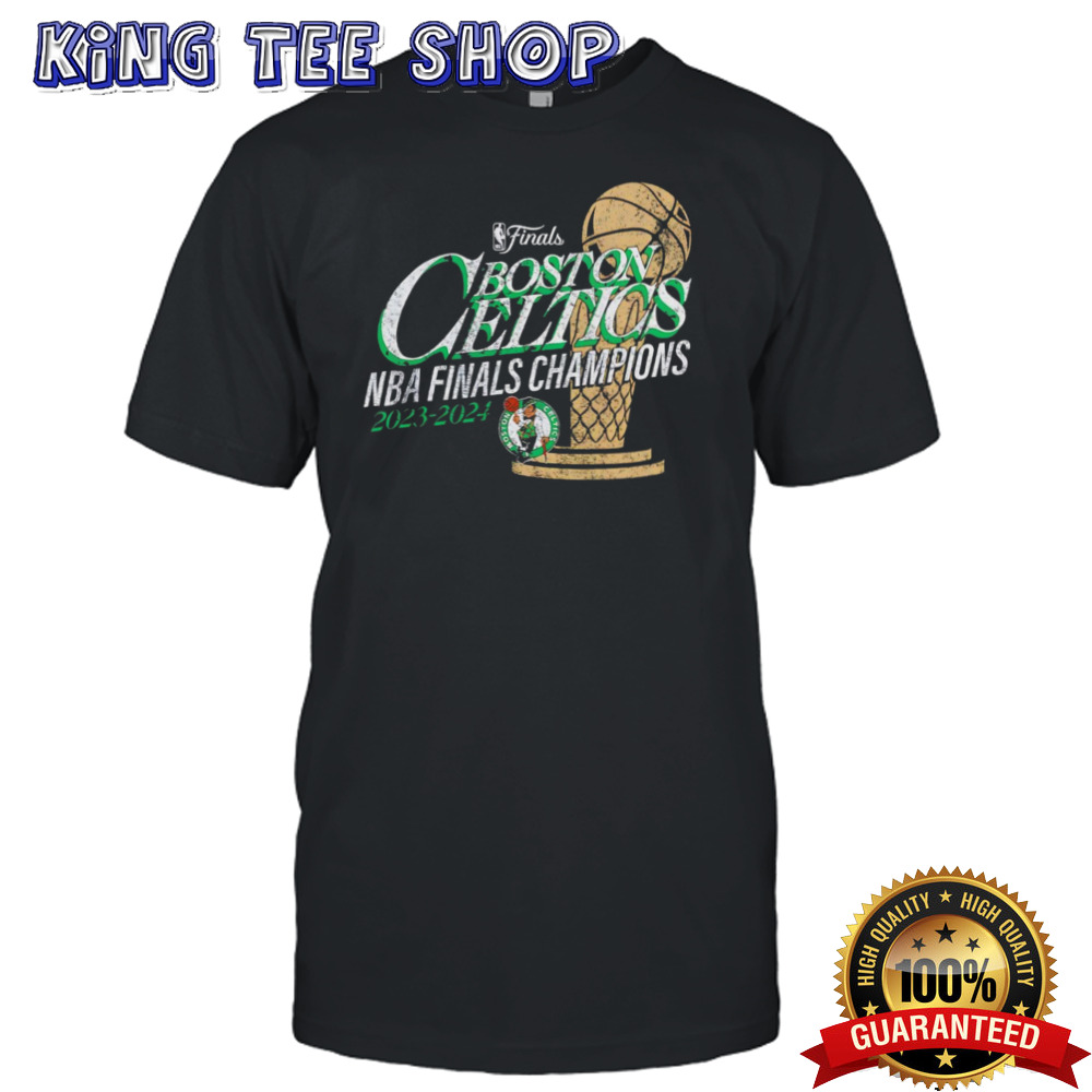 Boston Celtics 2024 NBA Finals Champions Trophy shirt