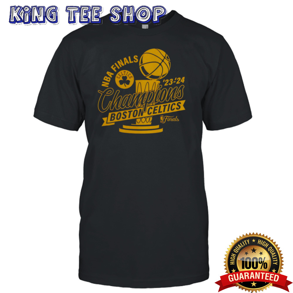 Boston Celtics 23-24 NBA Finals Champions Defensive Rotation Trophy shirt