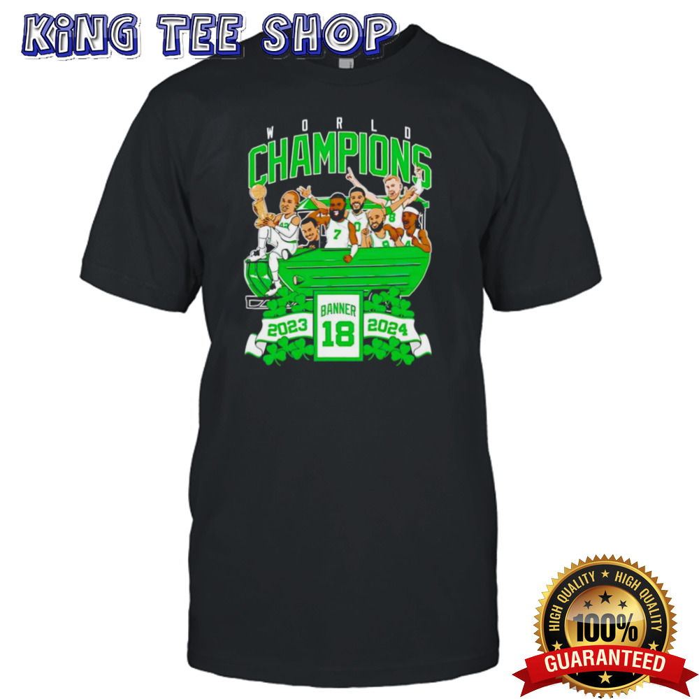 Boston Celtics Banner 18 Duckboat shirt