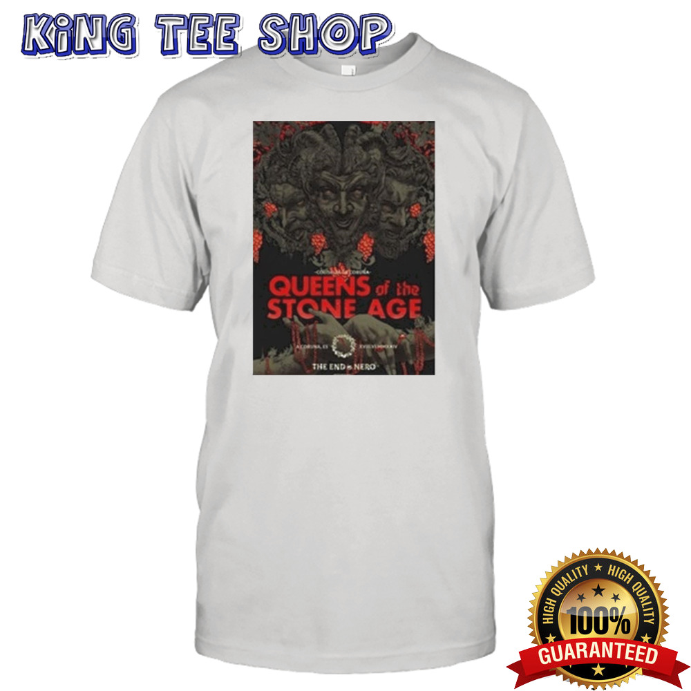 Queens Of The Stone Age June 18 2024 Coliseum Da Coruna In A Coruna Spain Shirt