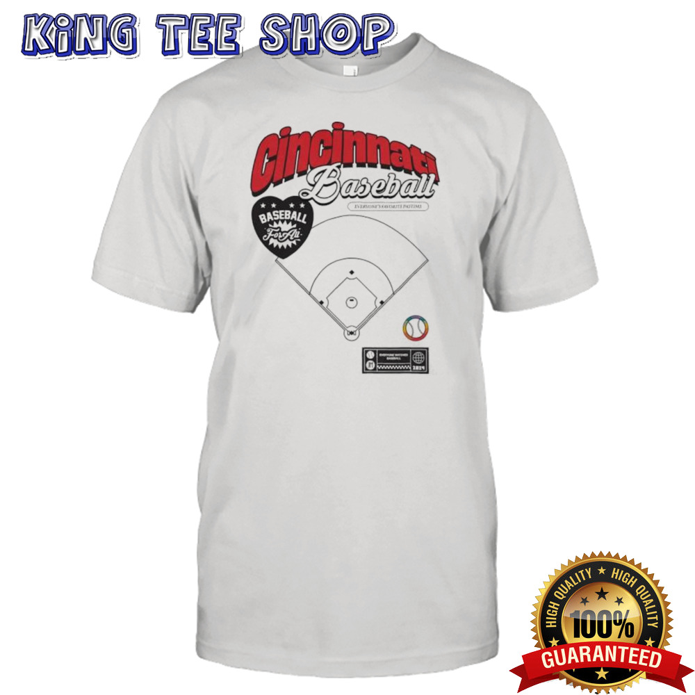Cincinnati Reds Baseball Pride Field Shirt