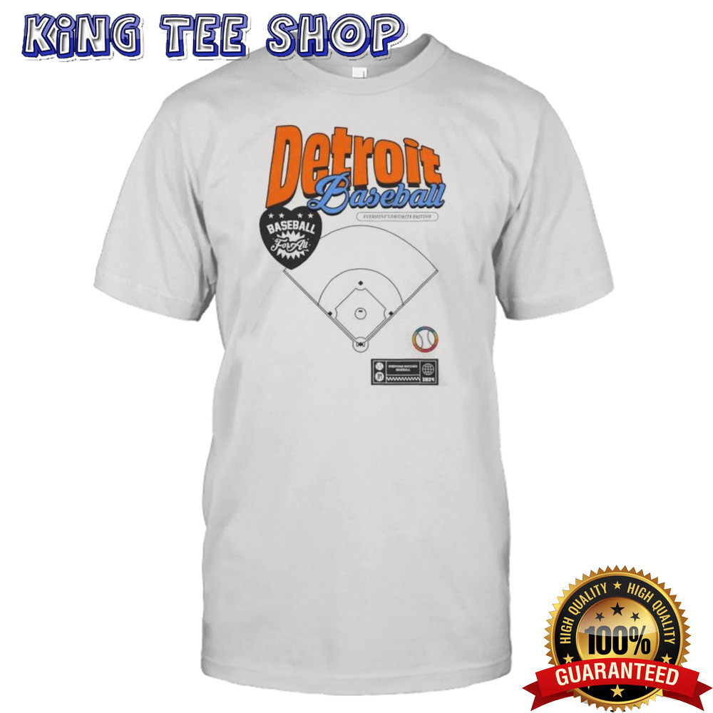 Detroit Tigers Baseball Pride Field Shirt