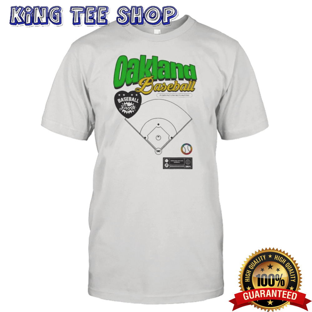 Oakland Athletics Baseball Pride Field Shirt