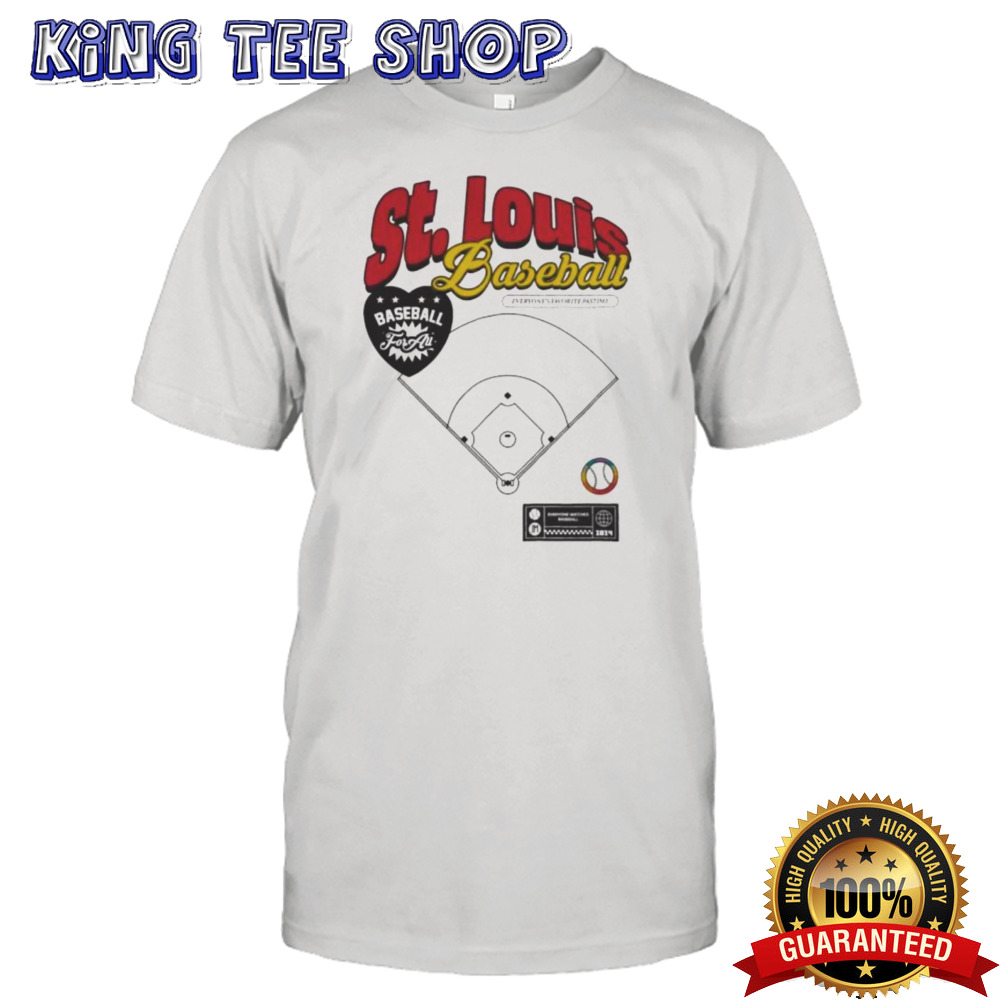 St. Louis Cardinals Baseball Pride Field Shirt