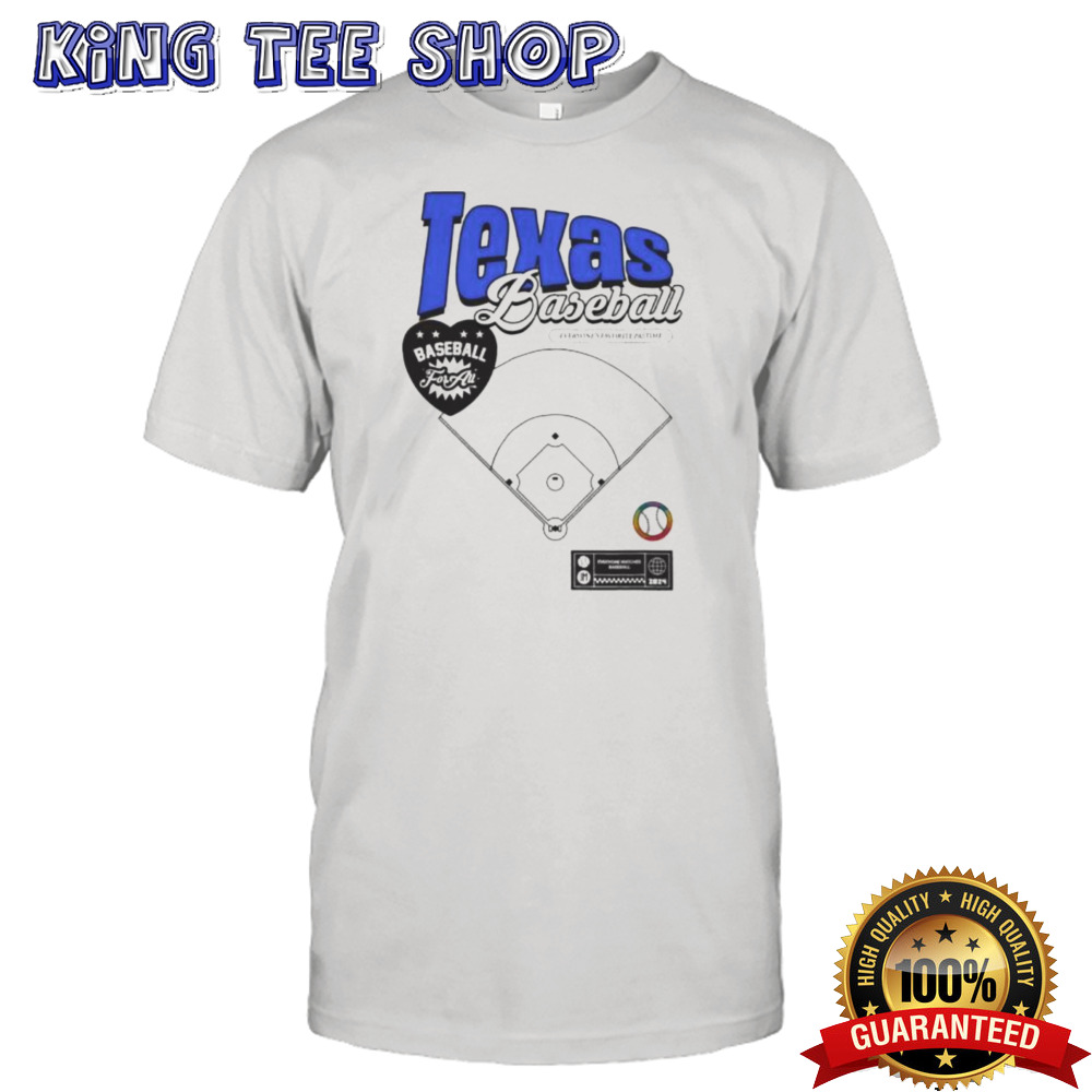 Texas Rangers Baseball Pride Field Shirt