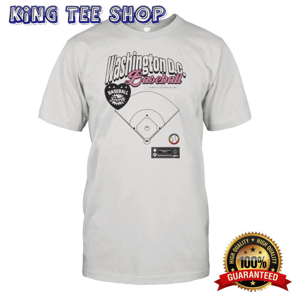 Washington Nationals Baseball Pride Field Shirt