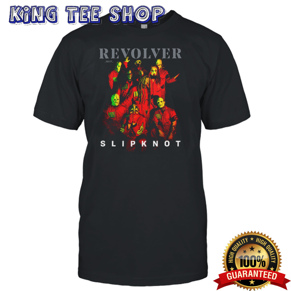 25 Years Of Pain Band Members Slipknot x Revolver Magazine Issue 168 Summer 2024 Cover T-Shirt