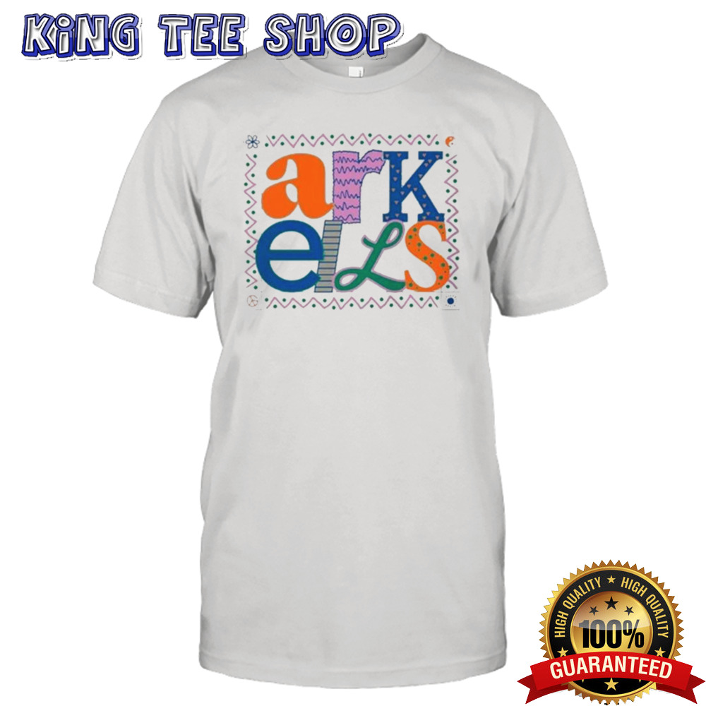 Arkells Hippie Font Shirt