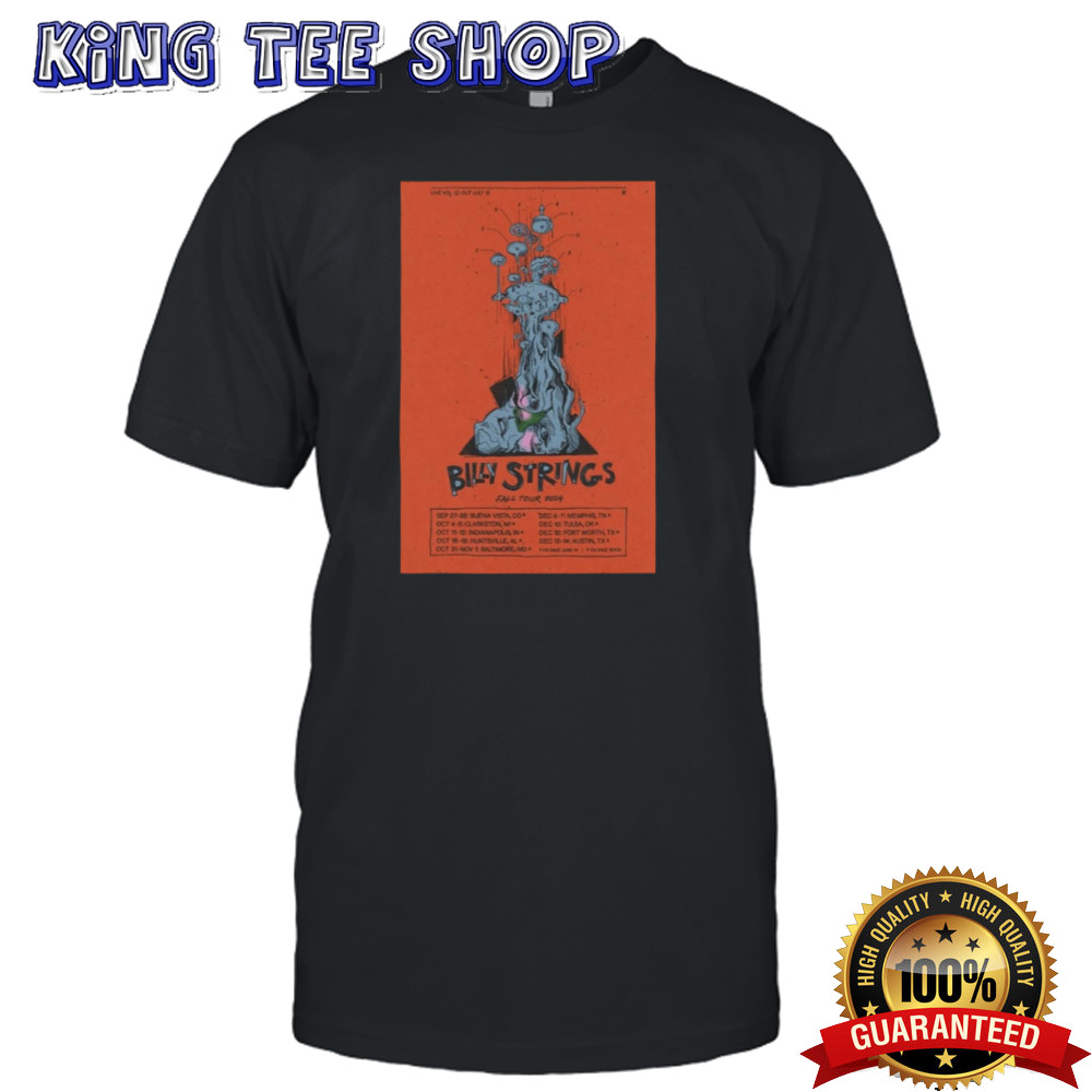 Billy Strings Shows Fall Tour 2024 Poster Shirt