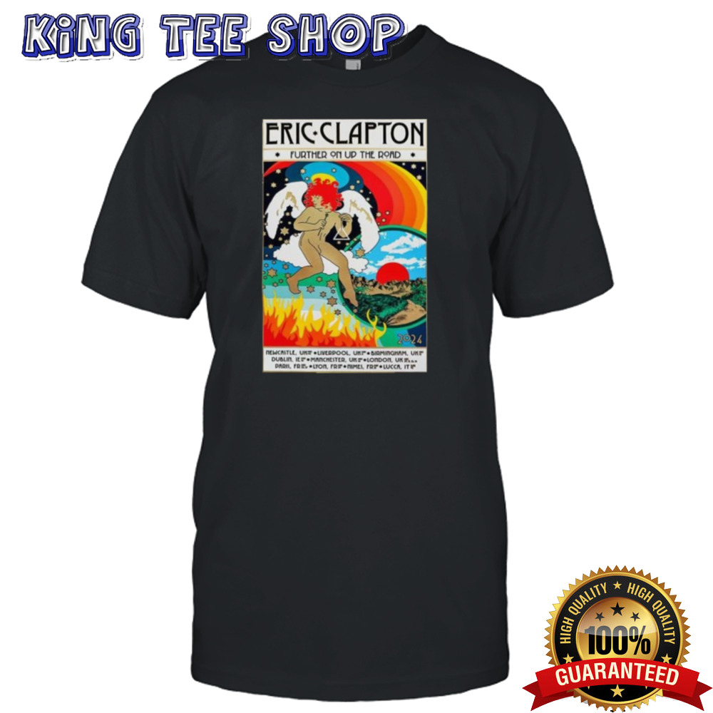 Eric Clapton EU 2024 Tour Poster shirt