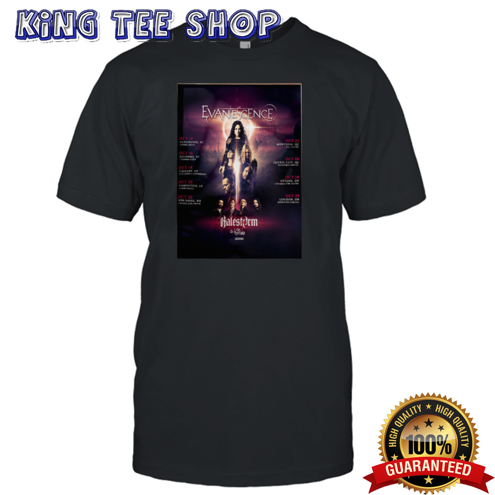 Evanescence 2024 Tour shirt