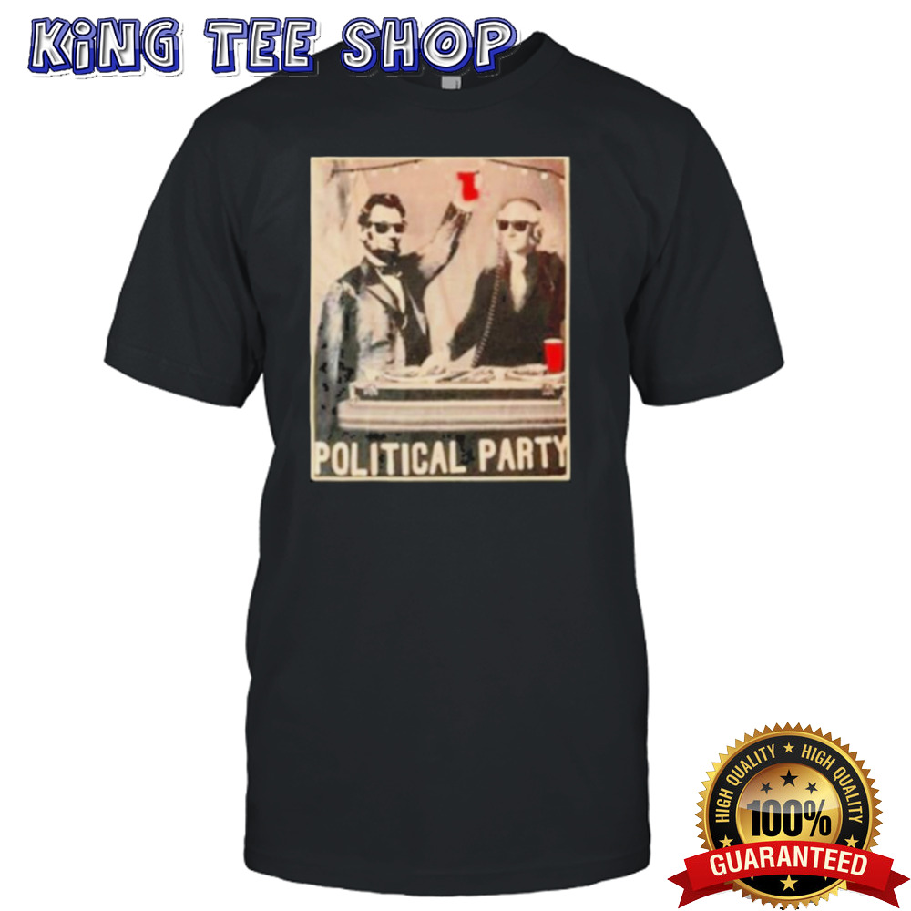 George Washington And Abraham Lincoln Political Party Shirt