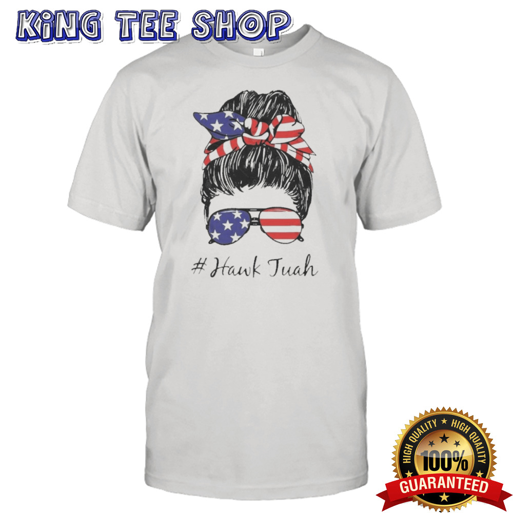 Hawk Tuah Messy Bun Meme shirt
