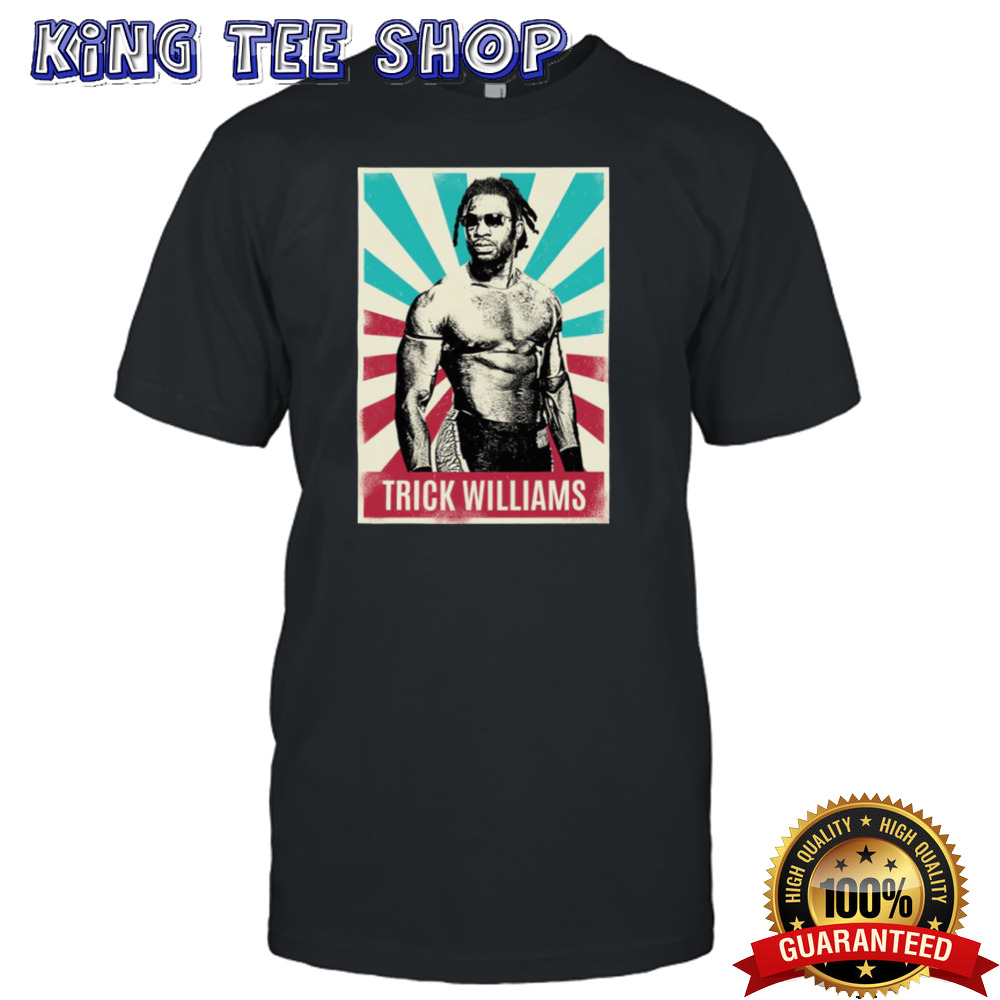 Trick Williams WWE Superstar Black T shirt