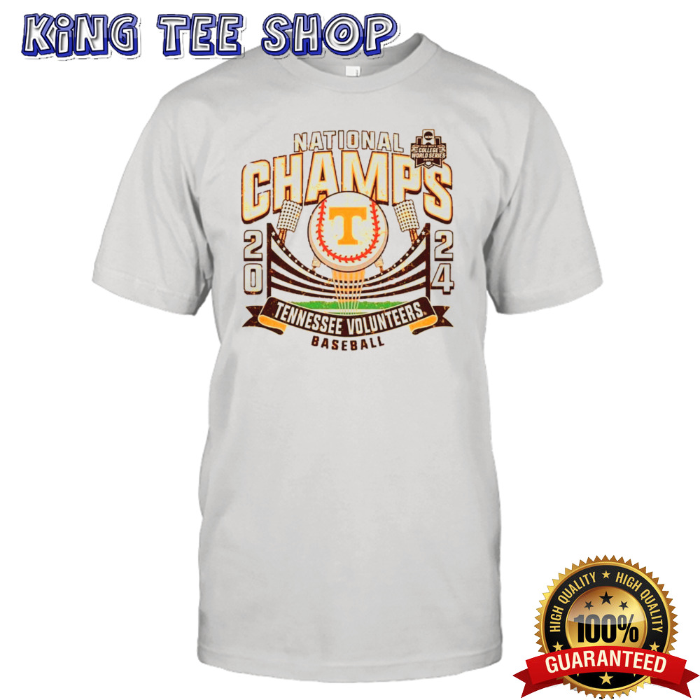 National Champions 2024 Tennessee Baseball shirt