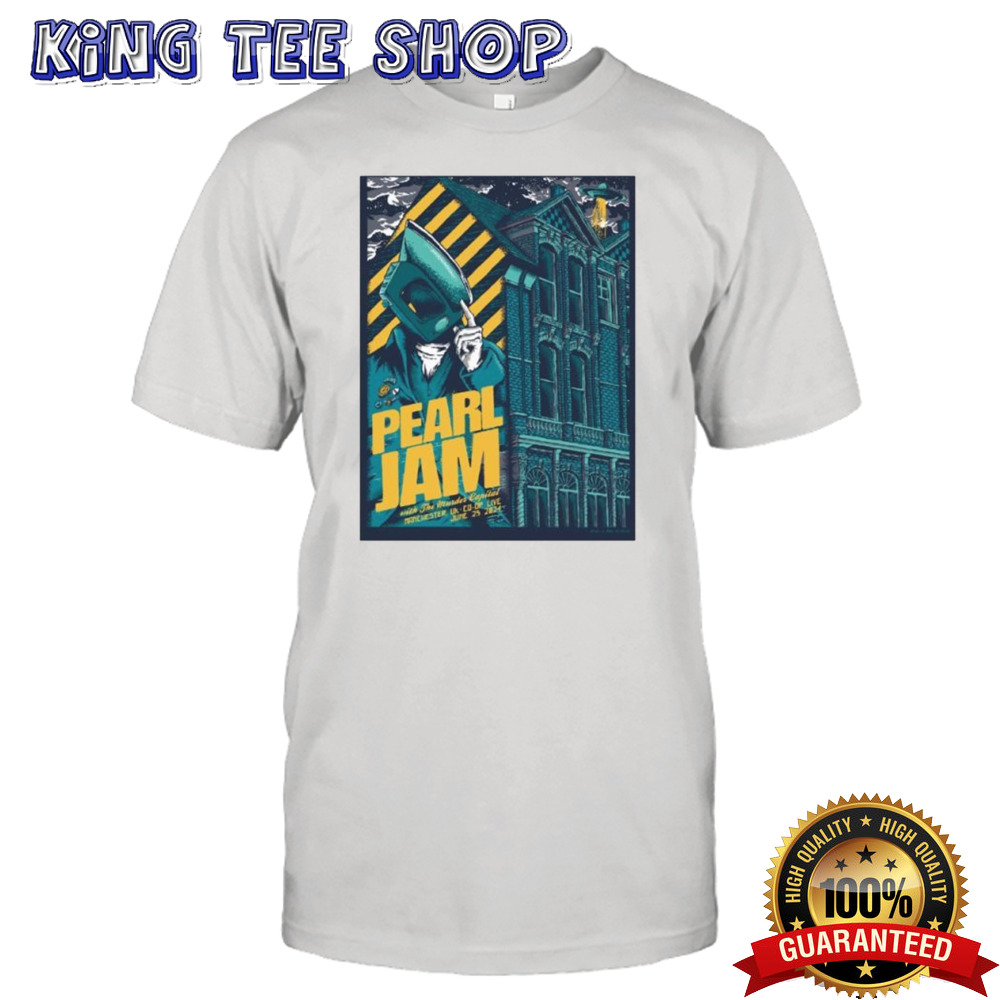 Pearl Jam With The Murder Capital Manchester, UK Co-Op Live June 25, 2024  shirt