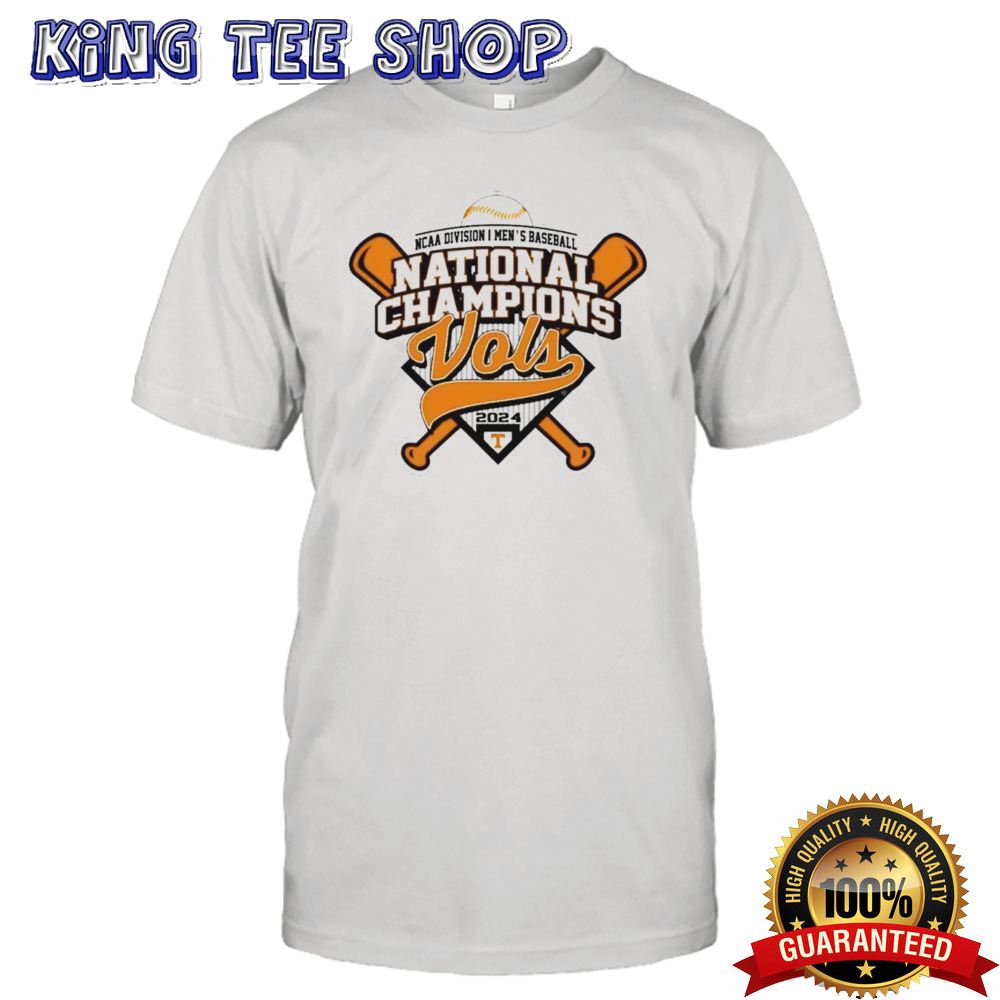 Tennessee 2024 NCAA College World Series National Champions Vols Shirt
