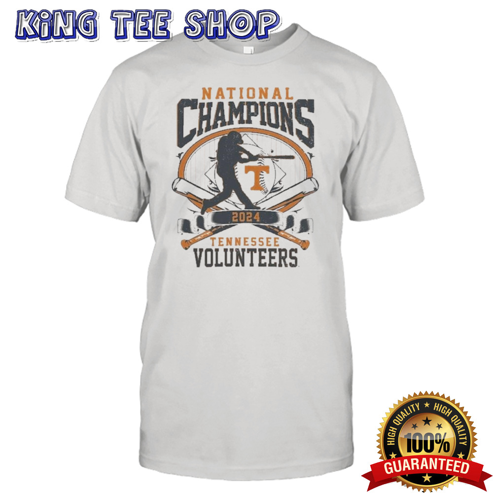 Tennessee Volunteers 2024 NCAA Men’s Baseball College World Series Champions Swing T-Shirt