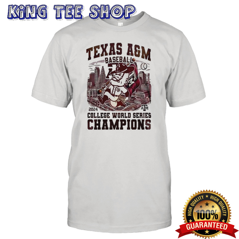 Texas A&M Aggies Baseball 2024 College World Series Champions T-Shirt