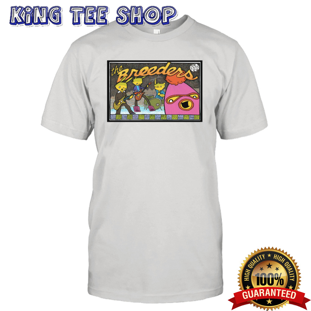 The Breeders 2024 UK And European Tour Poste shirt