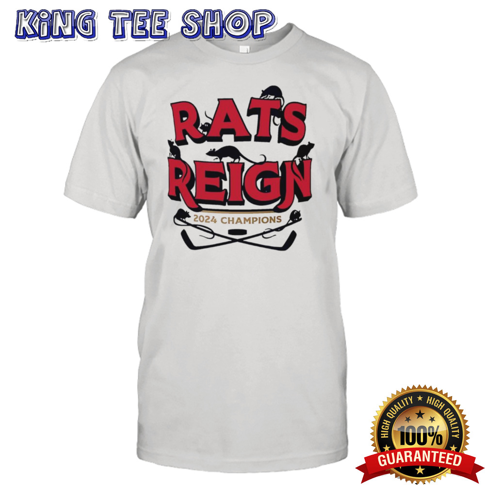 Florida Hockey Rats Reign 2024 Champions shirt