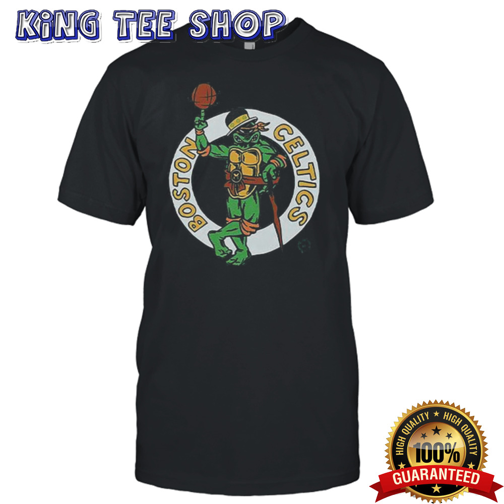Joe Mazzulla Ninja Turtles Boston Celtics shirt