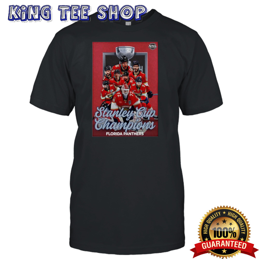 NHL Stanley Cup Champions 2024 Florida Panthers Poster shirt