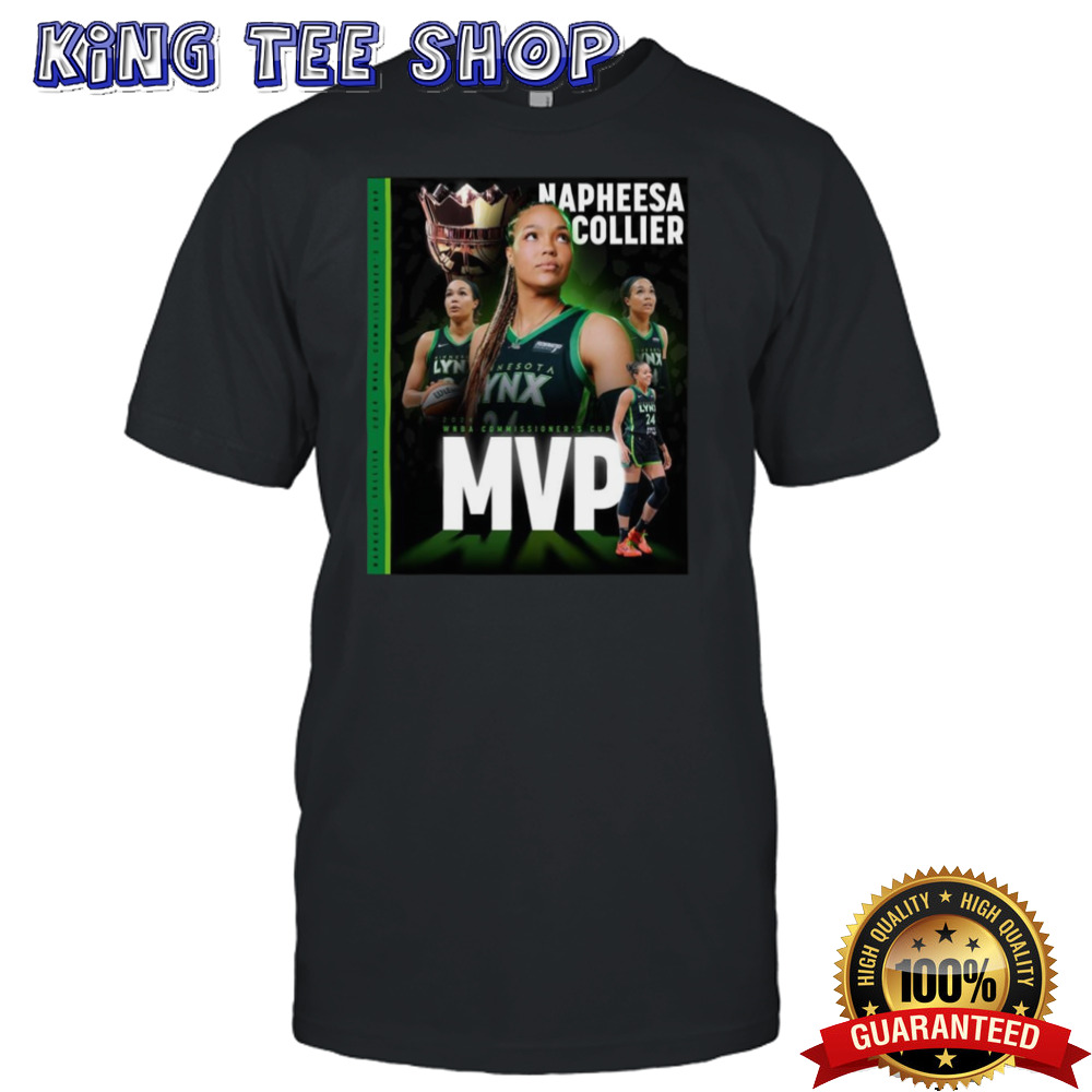 Napheesa Collier Minnesota Lynx 2024 WNBA Commissioner’s Cup MVP T shirt