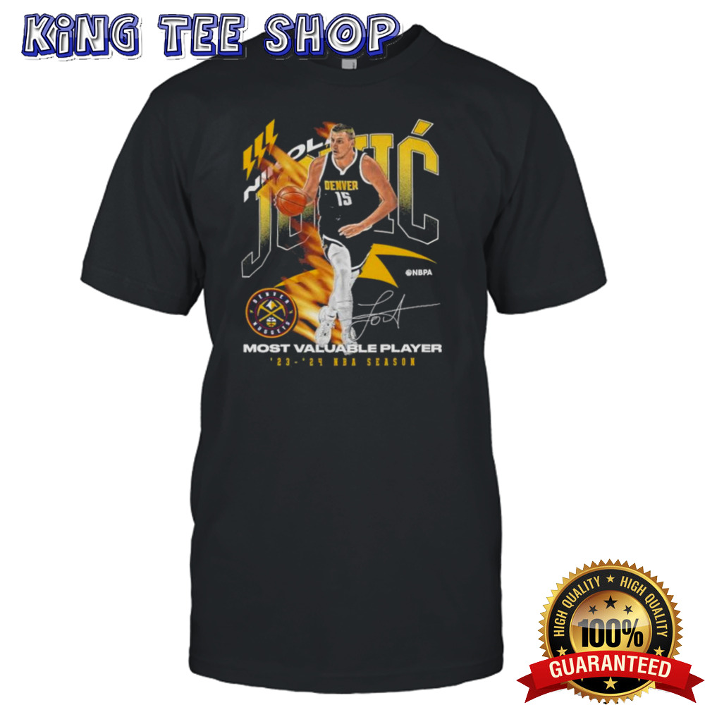 Nikola Jokic Denver Nuggets 2024 NBA MVP Award shirt