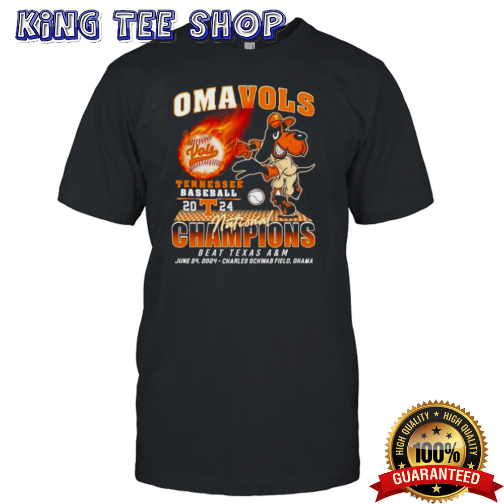Omavols Tennessee Volunteers 2024 National Champions Beat Texas A&M Aggies Shirt