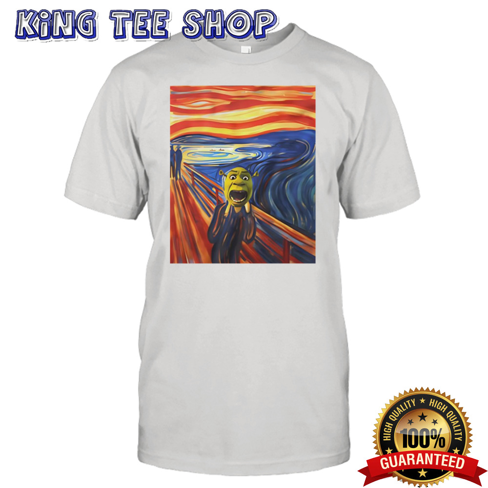 Shrek the scream shirt