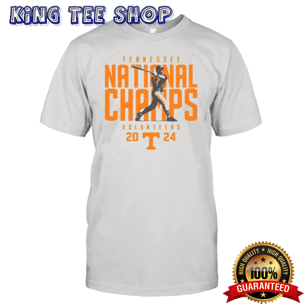 Tennessee Volunteers Adult Dylan 2024 National Champs T shirt