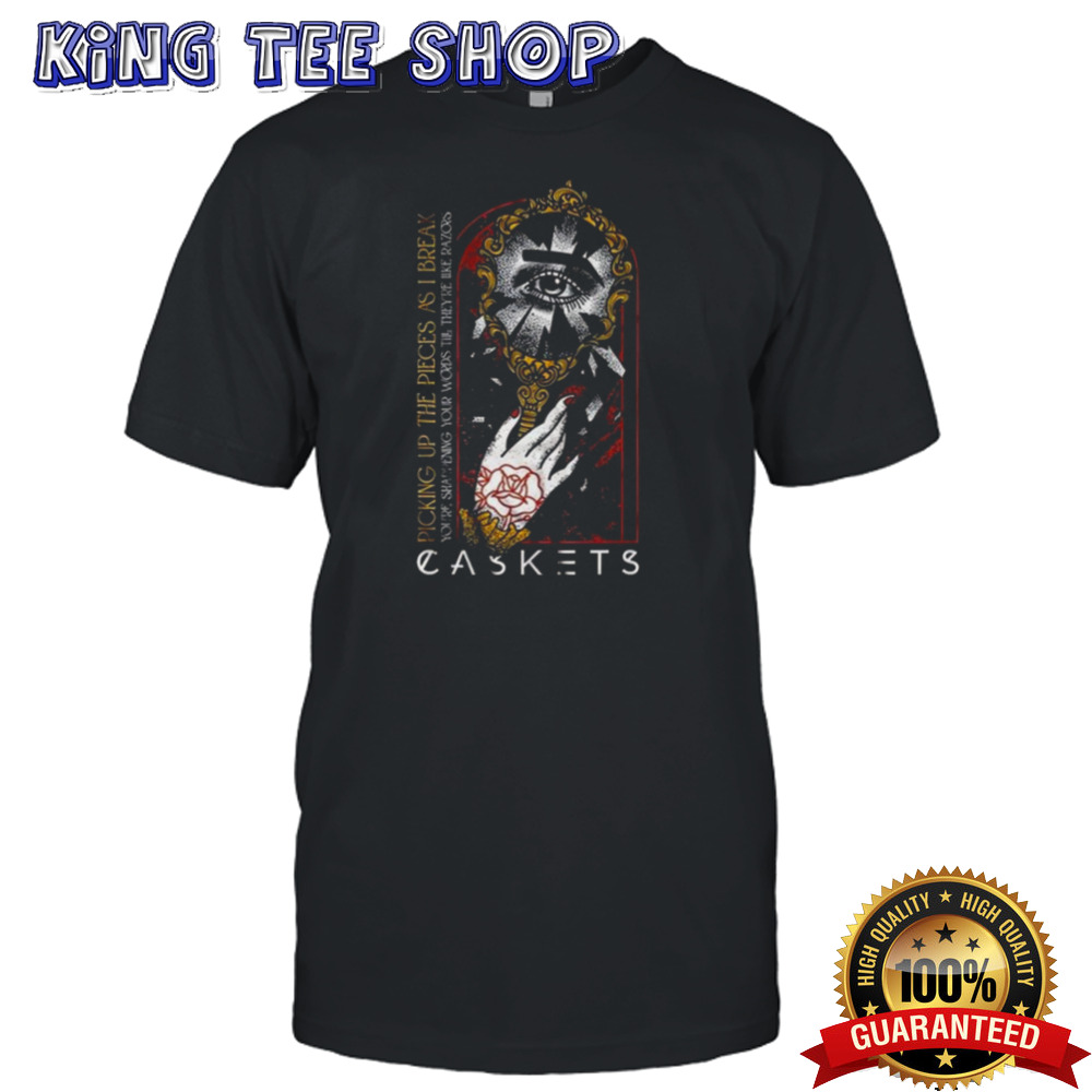 Caskets Band Broken Mirror T-shirt
