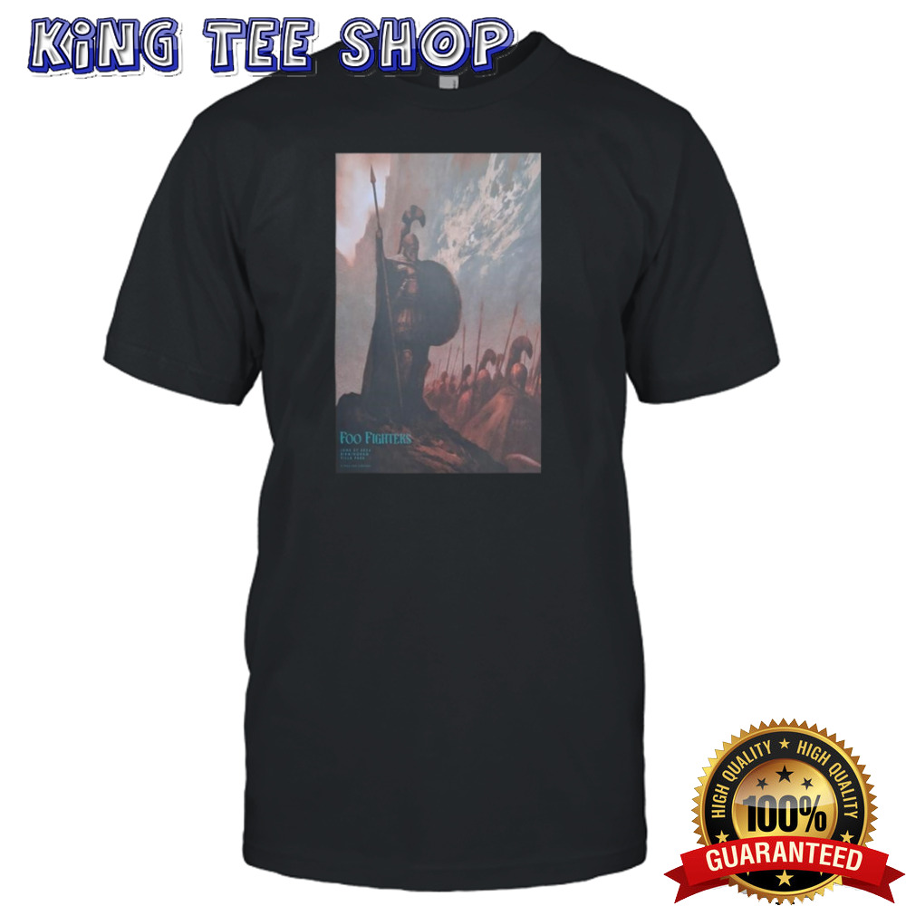 Foo Fighters June 27 2024 Villa Park Birmingham UK T-shirt