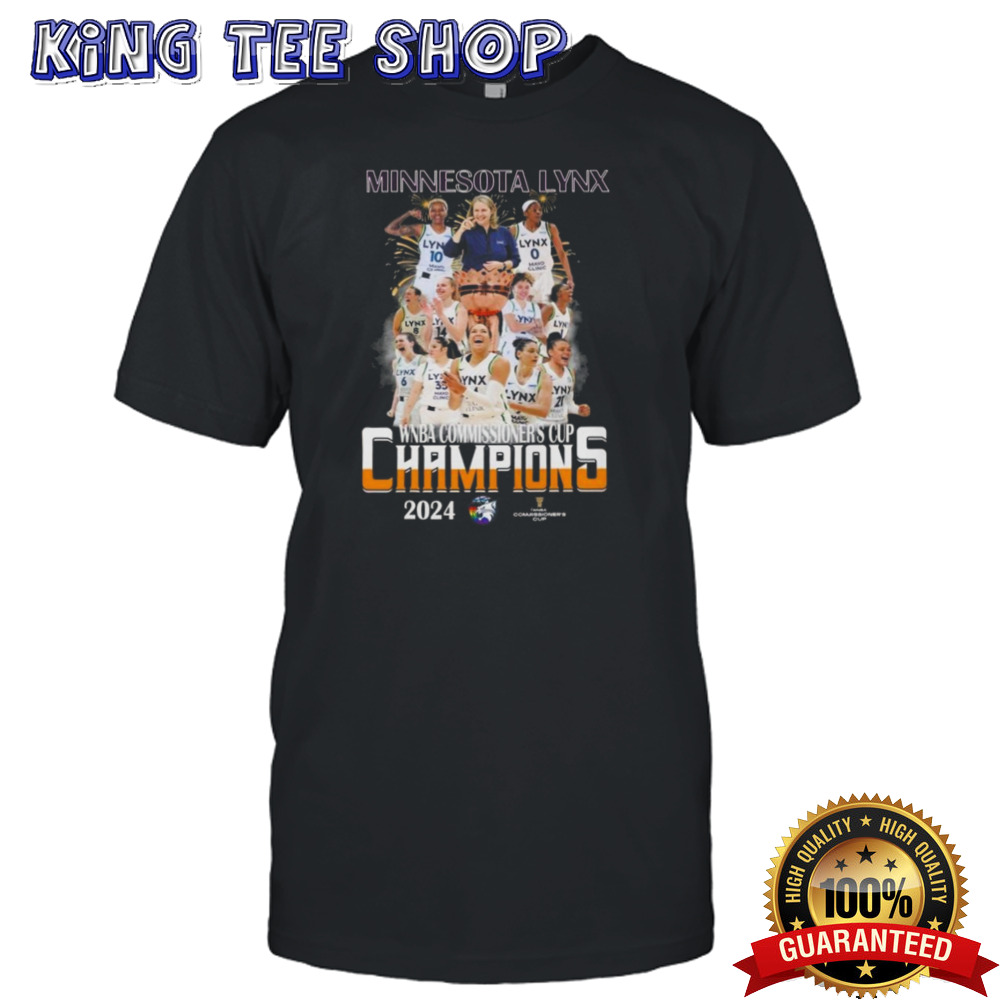 Minnesota Lynx Wnba Commissioner’s Cup Champions 2024 T-shirt