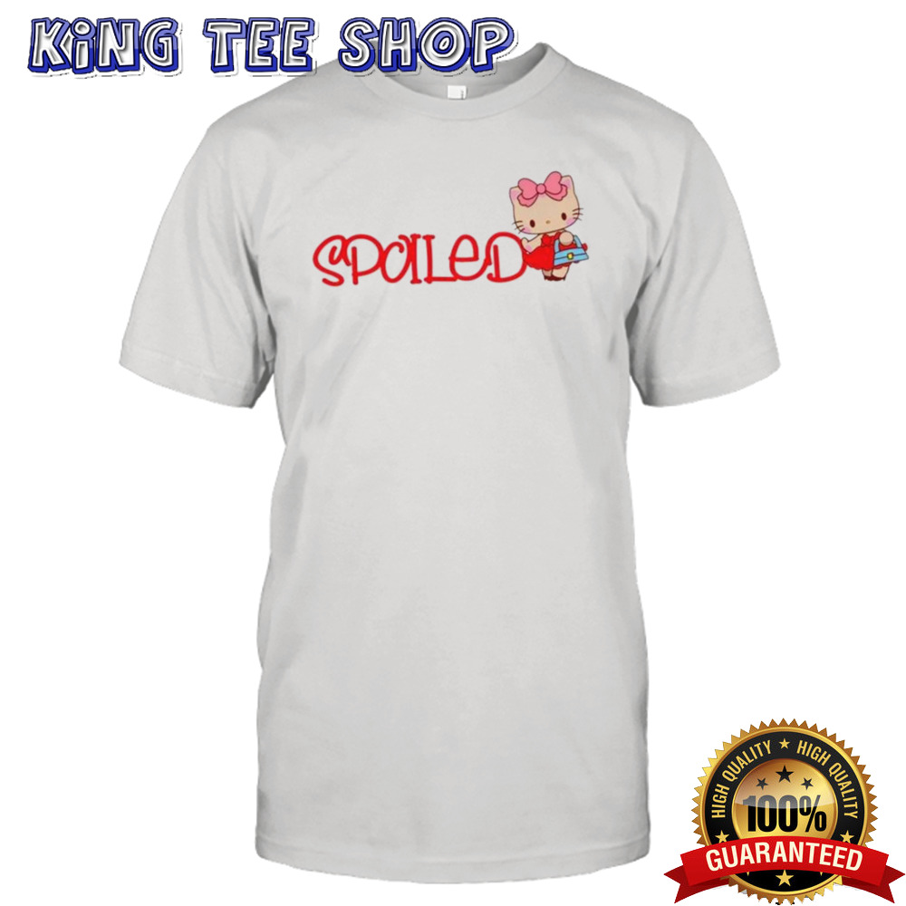 Onna Merch Spoiled Fitted Why Spend Mine When I Could Spend Yours T-shirt