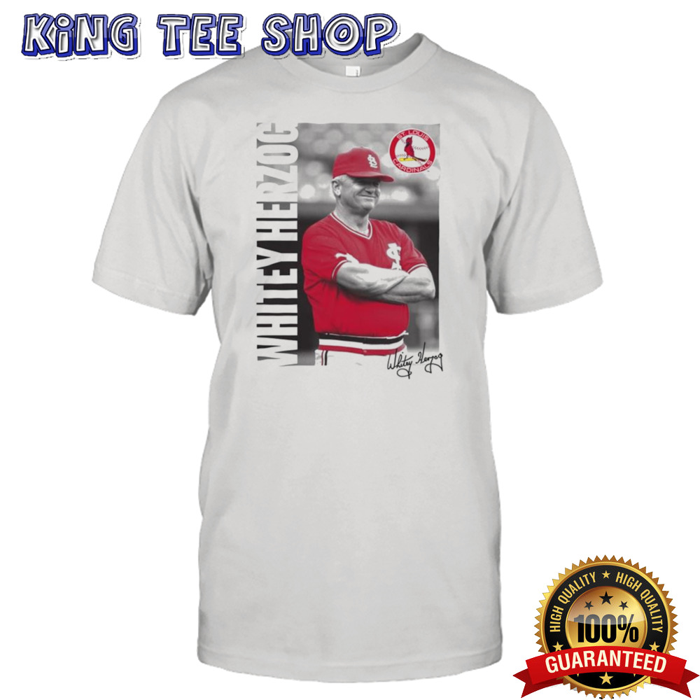 St. Louis Cardinals Whitey Herzog 2024 T-shirt