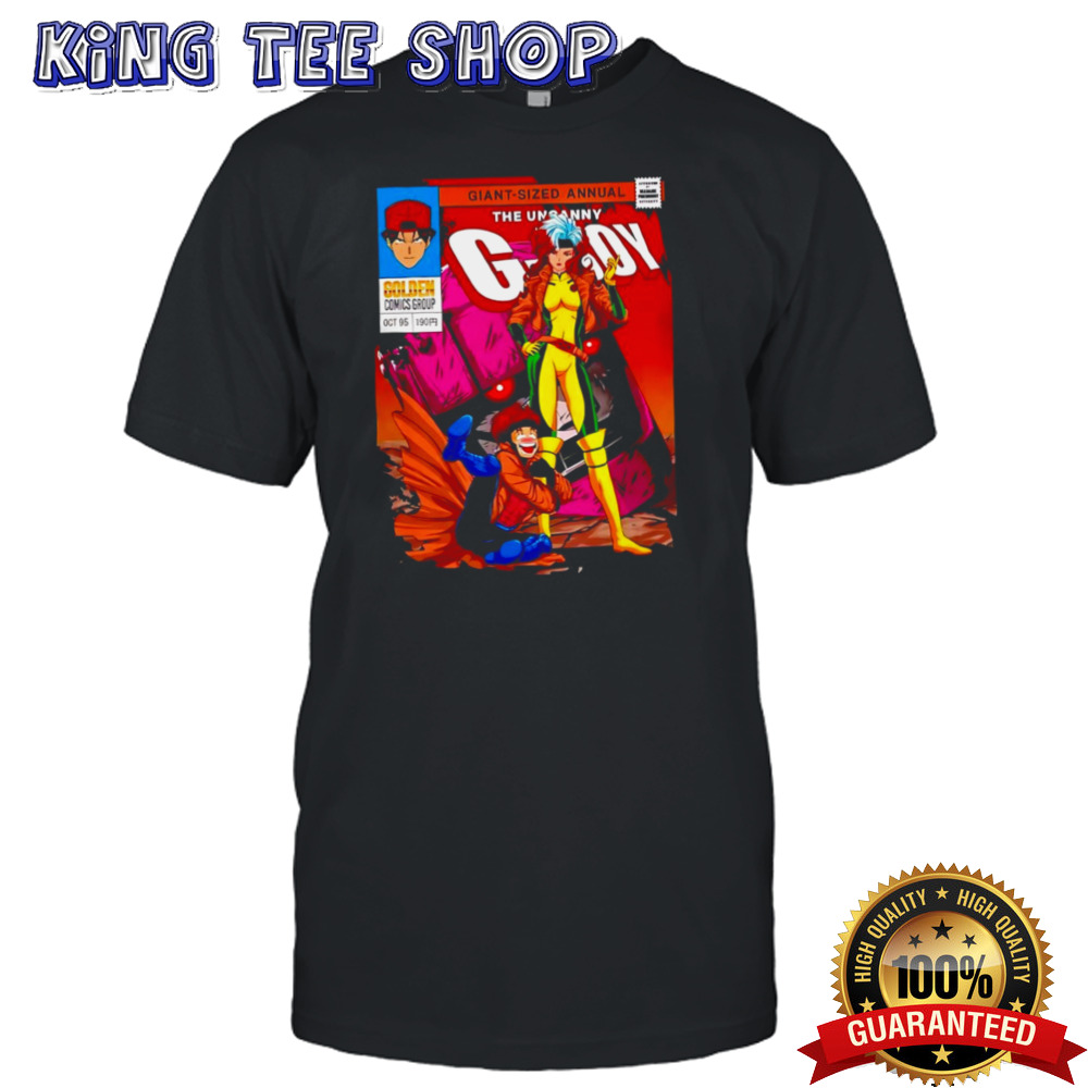 The Uncanny G-Boy Gambit and Rogue shirt