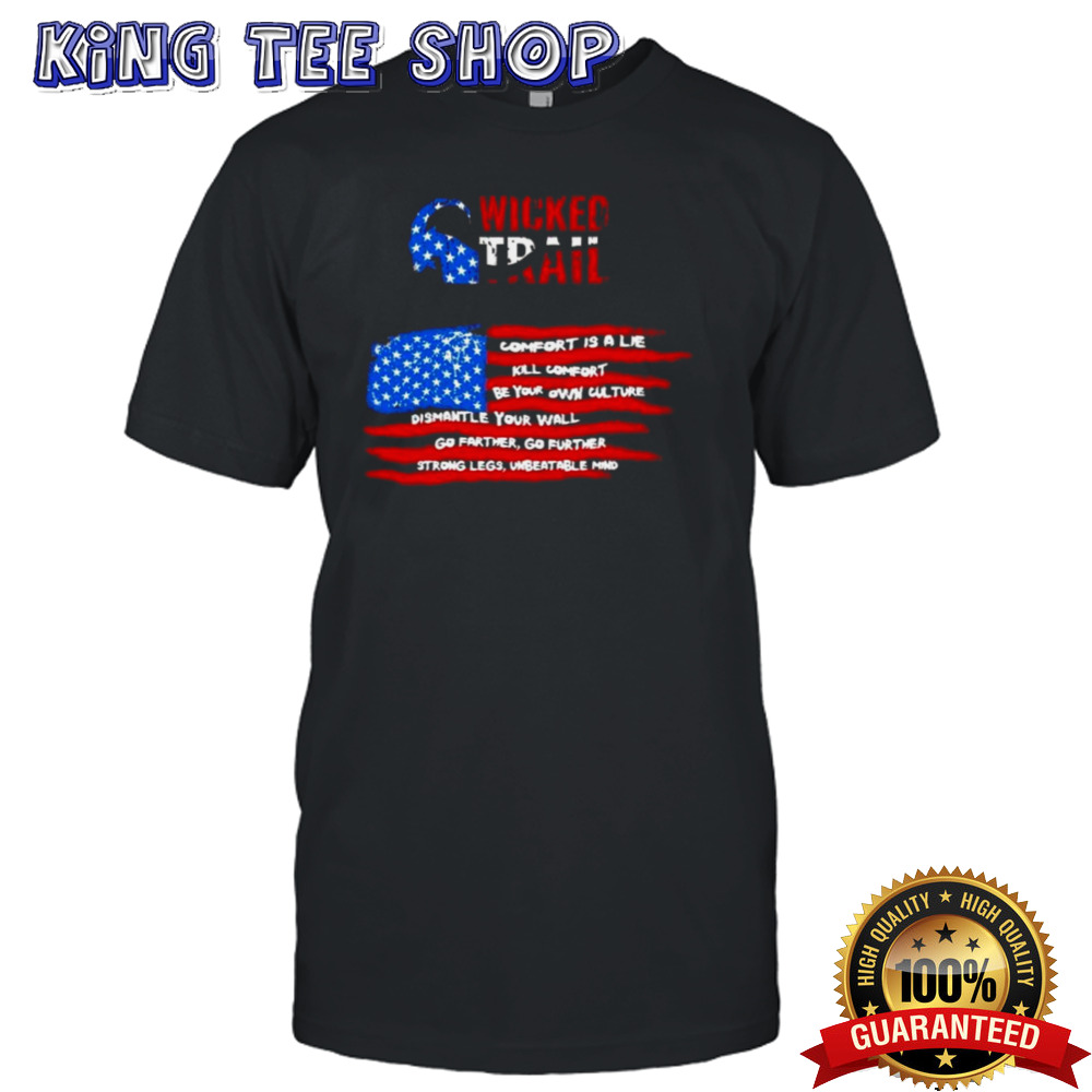 Wicked Trail American Flag T-shirt