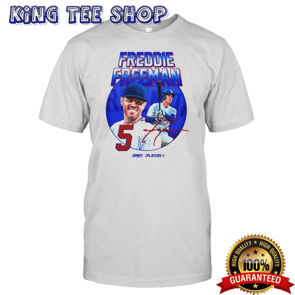 Jomboy media shop freddie freeman signature series Shirt