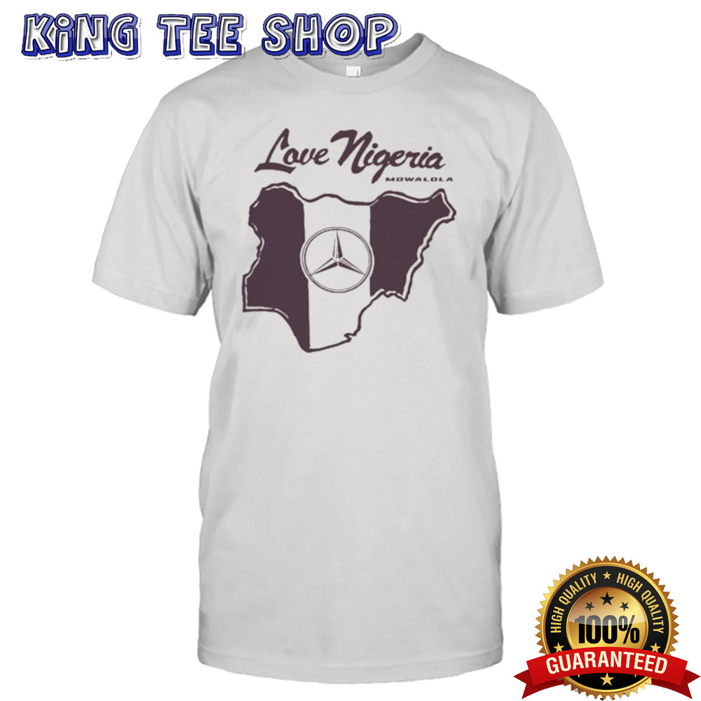 Love Nigeria Mowalola T-shirt