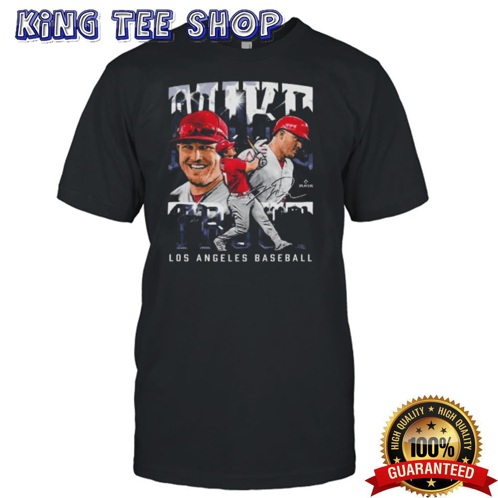 Mike Trout Los Angeles Angels Vintage signature shirt