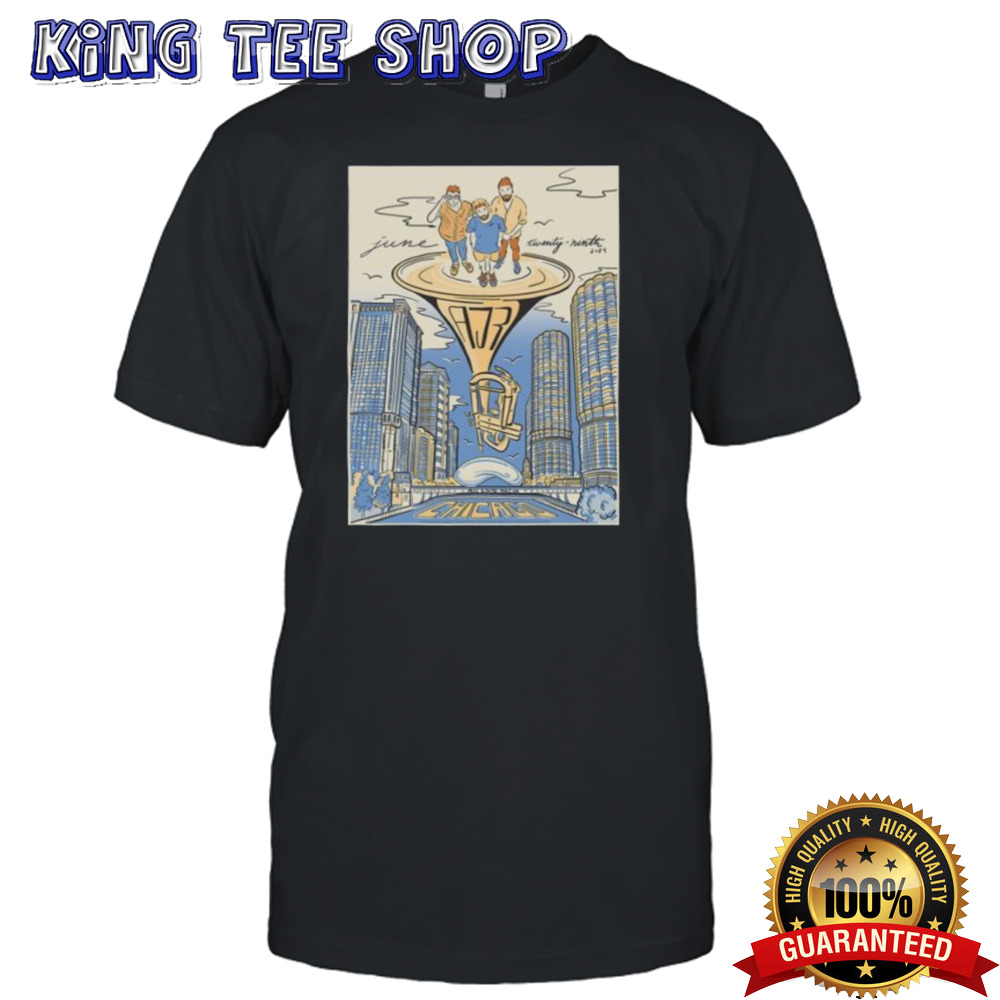 AJR Chicago June 29 2024 Tour Poster Shirt