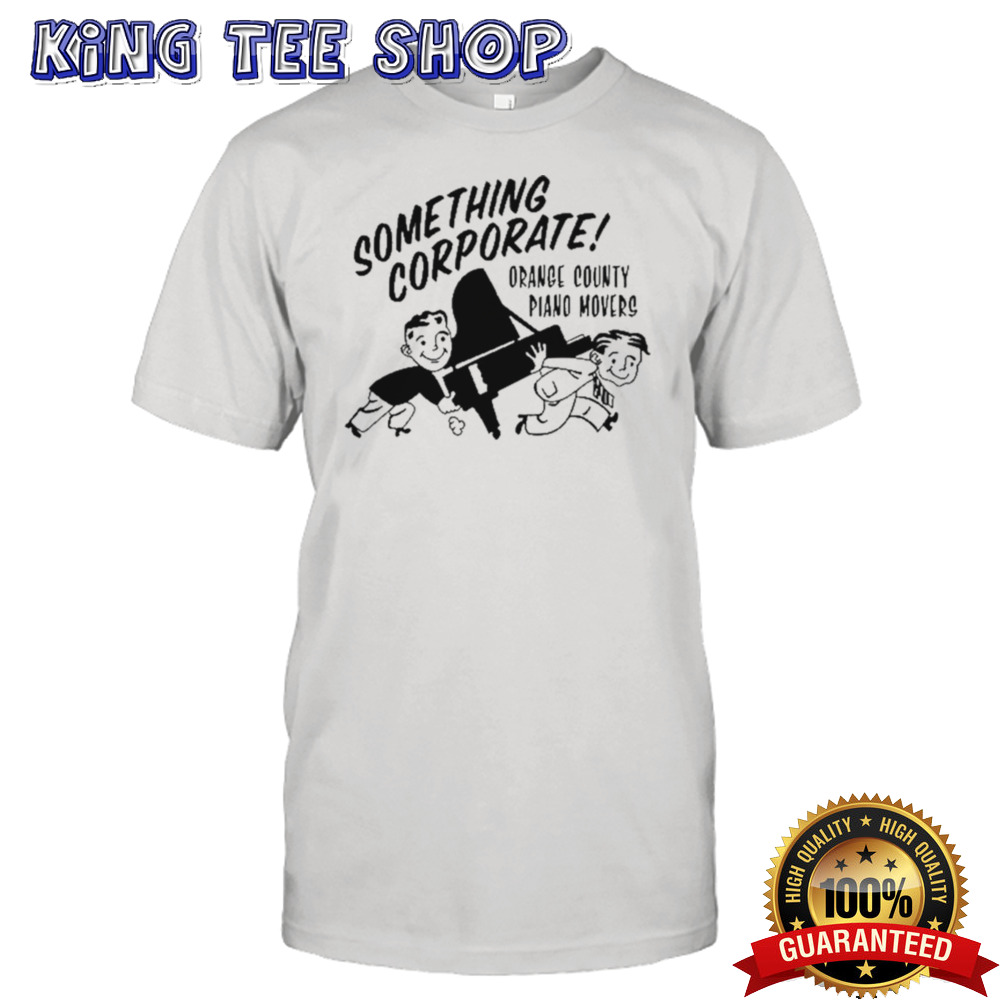 Andrew McMahon Store Something Corporate Piano Movers Shirt