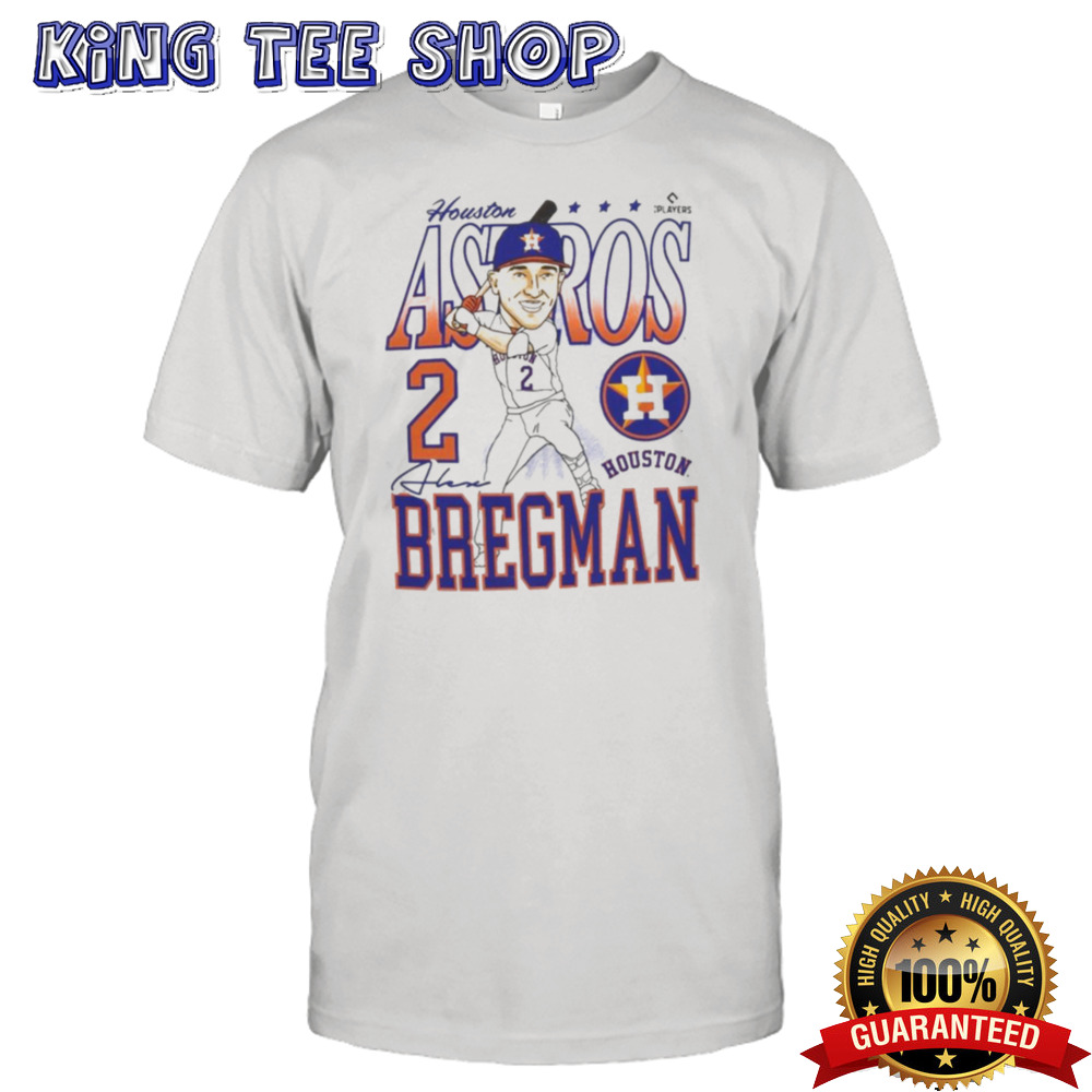 Houston Alex Bregman Caricature Baseball Shirt