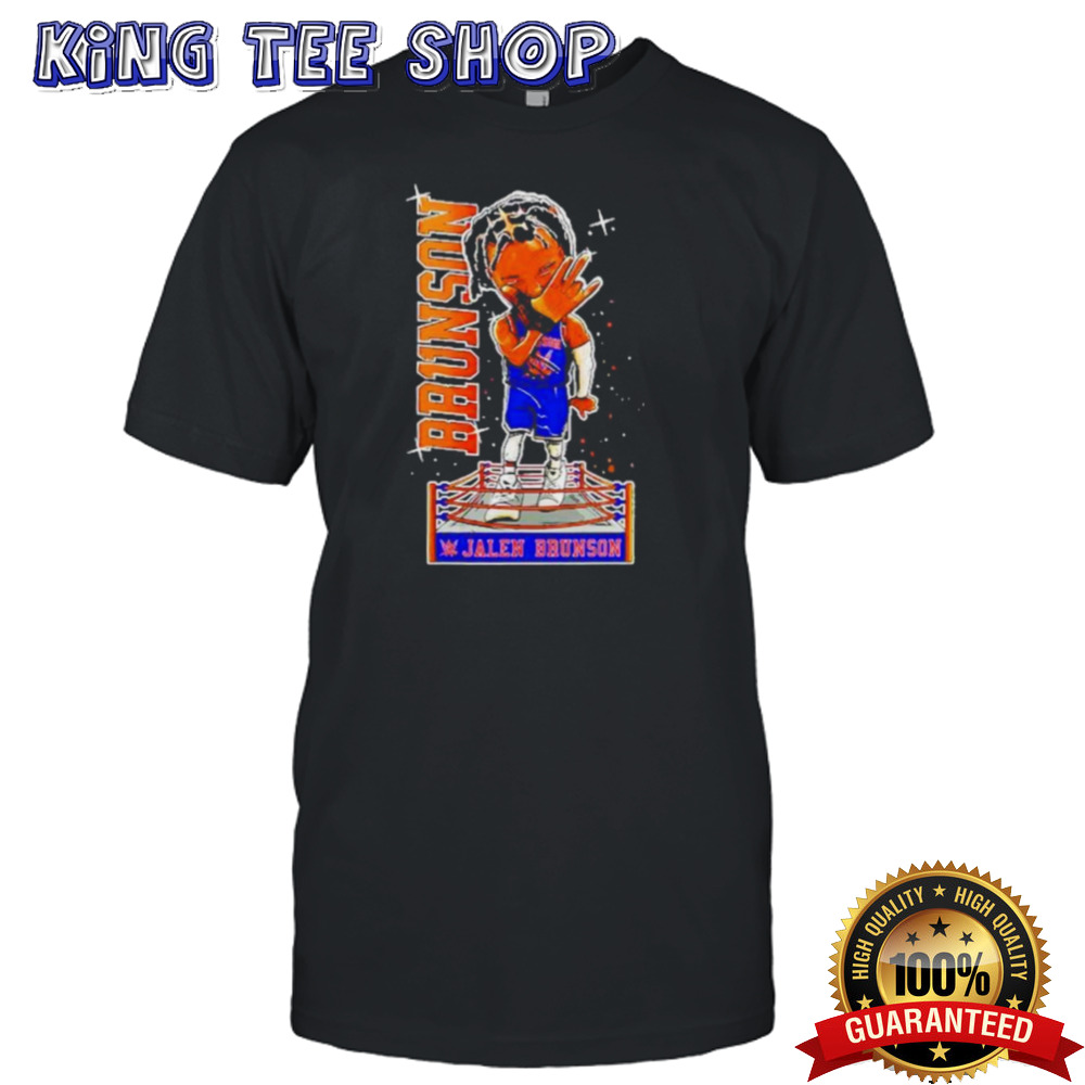 Jalen Brunson WWE SmackDown shirt