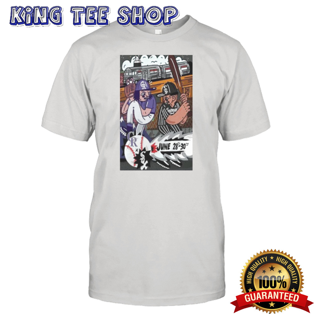 Rockies Vs White Sox In Chicago IL On June 28 2024 Tour Poster shirt