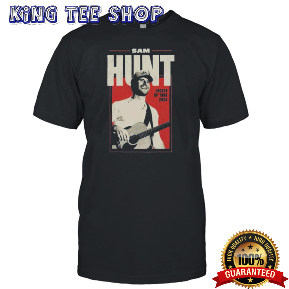 Sam Hunt Locked Up 2024 Tour Shirt